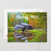 mabry mill virginia briefkaart (Voorkant / Achterkant)