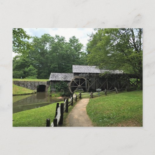 Mabry Mill, Virginia Briefkaart (Voorkant)