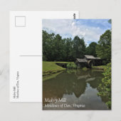 Mabry Mill, Virginia Briefkaart (Voorkant / Achterkant)