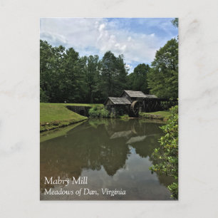 Mabry Mill, Virginia Briefkaart