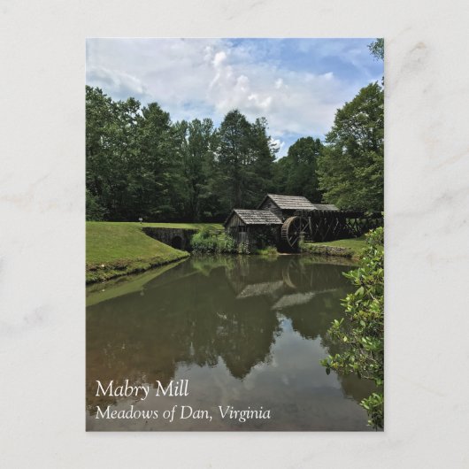Mabry Mill, Virginia Briefkaart (Voorkant)