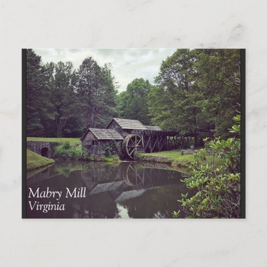 Mabry Mill, Virginia Briefkaart (Voorkant)
