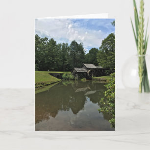 Mabry Mill, Virginia Kaart