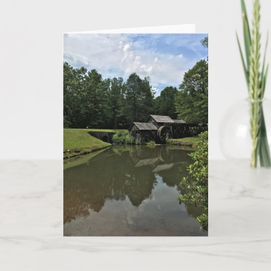 Mabry Mill, Virginia Kaart (Voorkant)