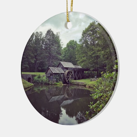 Mabry Mill, Virginia Keramisch Ornament (Links)