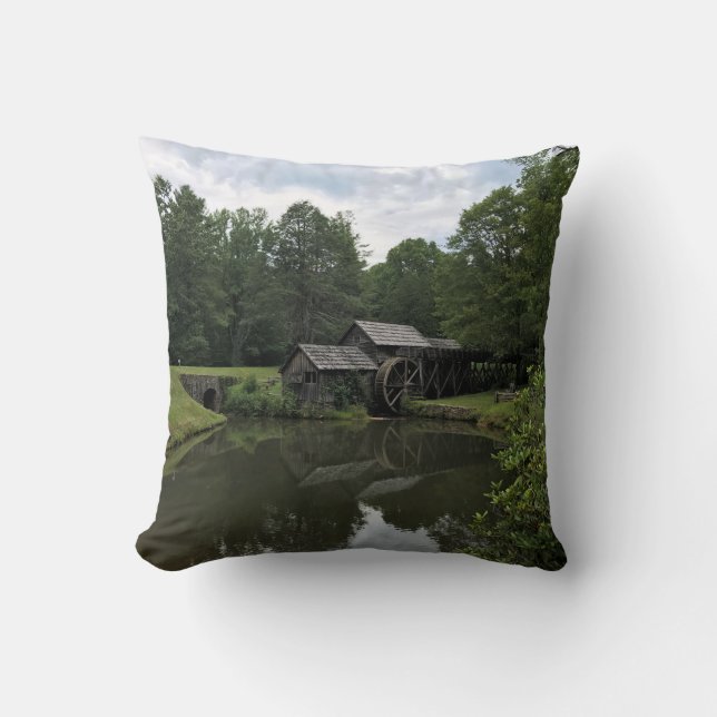 Mabry Mill, Virginia Kussen (Voorkant)