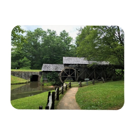Mabry Mill, Virginia Magneet (Horizontaal)
