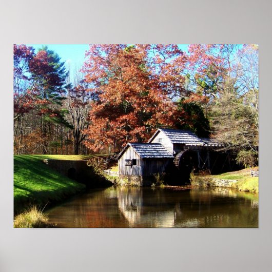Mabry Mill Virginia Poster (Voorkant)