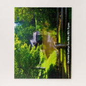 Mabry Mills Virginia. Jigzaag Puzzle Legpuzzel (Verticaal)