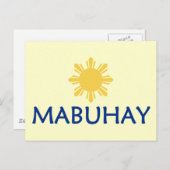 Mabuhay Briefkaart (Voorkant / Achterkant)