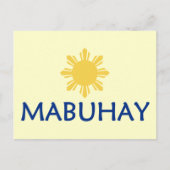 Mabuhay Briefkaart (Voorkant)