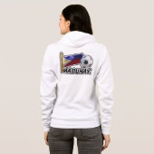 Mabuhay. Filipijnen Voetbal Cheer Hoodie (Achterkant volledig)