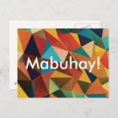  Mabuhay op Fiesta Briefkaart (Voorkant / Achterkant)