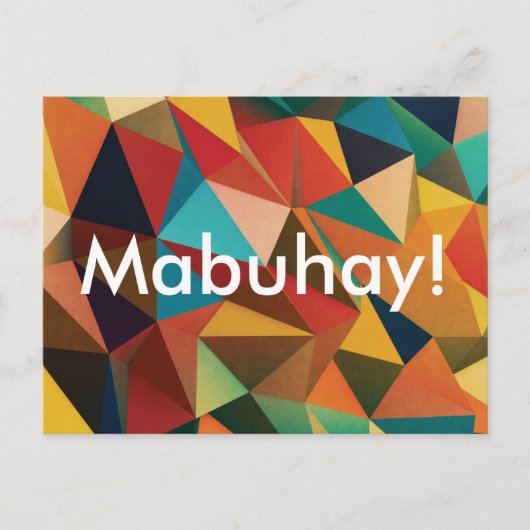  Mabuhay op Fiesta Briefkaart (Voorkant)