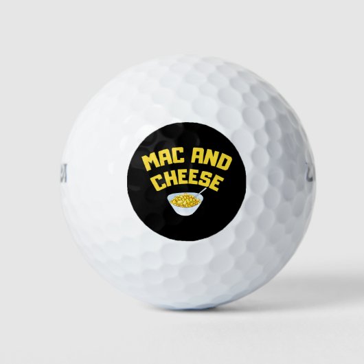 Mac And Cheese, Macaroni And Cheese Golfballen (Voorkant)
