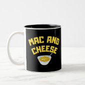Mac And Cheese, Macaroni And Cheese Tweekleurige Koffiemok (Links)