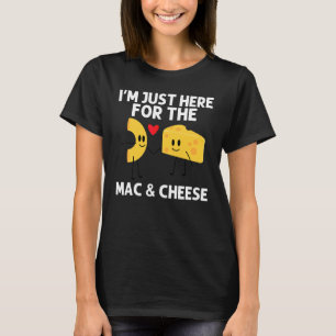 Mac And Cheese-ontwerpen voor mannen vrouwen pasta T-shirt