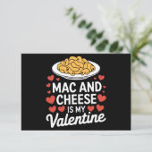 Mac and Cheese Valentijn Mac n Cheese Lover Gift Bedankkaart (Staand voorkant)