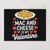 Mac and Cheese Valentijn Mac n Cheese Lover Gift Briefkaart (Voorkant)