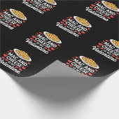 Mac and Cheese Valentijn Mac n Cheese Lover Gift Cadeaupapier (Hoek)