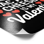 Mac and Cheese Valentijn Mac n Cheese Lover Gift Foto Afdruk (Hoek)