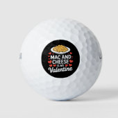 Mac and Cheese Valentijn Mac n Cheese Lover Gift Golfballen (Voorkant)
