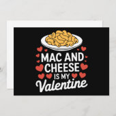 Mac and Cheese Valentijn Mac n Cheese Lover Gift Kaart (Voorkant / Achterkant)