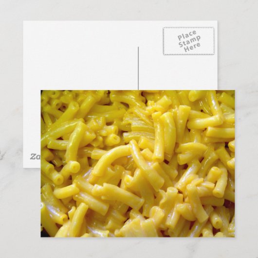 mac-and-kaas briefkaart (Voorkant / Achterkant)