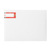 MAC BAIN TARTAN 1"x7,25" Echt brede labels (Voorkant)