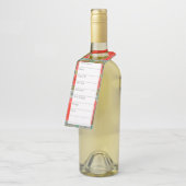 MAC BAIN TARTAN 2.25 "x7" Lange garen Labels (Schuin)