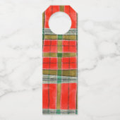 MAC BAIN TARTAN 2.25 "x7" Lange garen Labels (Achterkant)