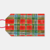 MAC BAIN TARTAN 3.5 "x2" Labels Cadeaulabel (Achterkant Horizontaal)