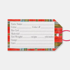 MAC BAIN TARTAN 3.5 "x2" Labels Cadeaulabel