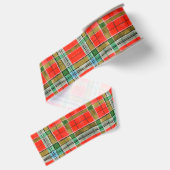 MAC BAIN TARTAN 3" Breed linten lintenband (Achterkant)