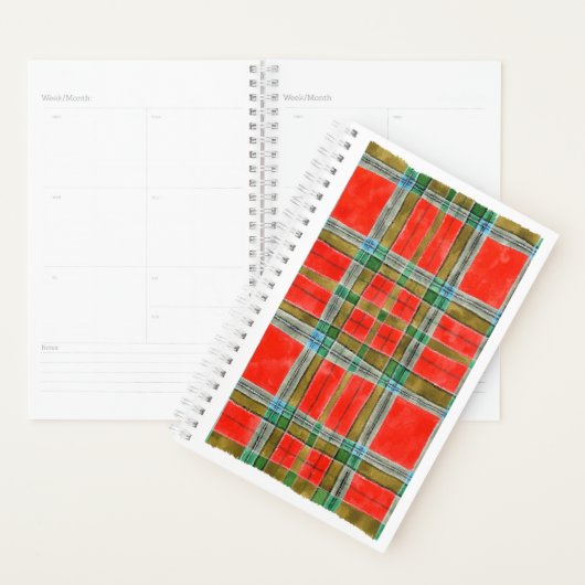 MAC BAIN TARTAN 5.5x8.5 Planner / Agenda (Display)