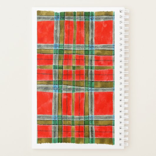 MAC BAIN TARTAN 5.5x8.5 Planner / Agenda (Achterkant)