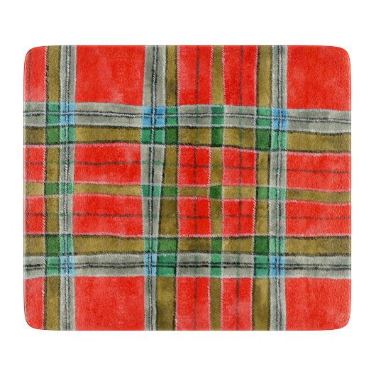 MAC BAIN TARTAN 6x7 Snijplank (Voorkant)