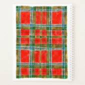 MAC BAIN TARTAN 8.5x11 Planner / Agenda (Achterkant)