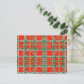 MAC BAIN TARTAN Ansichtkaart Briefkaart (Staand voorkant)
