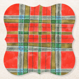 MAC BAIN TARTAN Armband Papier Onderzetters