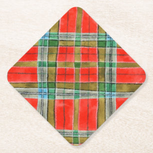 MAC BAIN TARTAN Diamond Paper Onderzetters