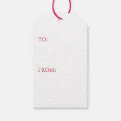 MAC BAIN TARTAN Gift Labels Cadeaulabel (Achterkant)