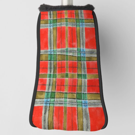 MAC BAIN TARTAN Golf Putter Hoesje Golfheadcover (Draai 90)