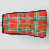 MAC BAIN TARTAN Golf Putter Hoesje Golfheadcover (Voorkant)