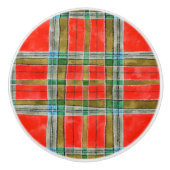 MAC BAIN TARTAN Keramische Knop (Voorkant)