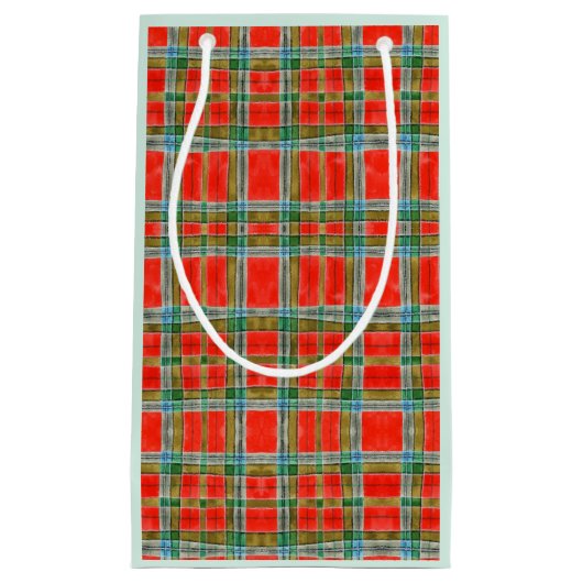 MAC BAIN TARTAN Kleine cadeautas zakje (Voorkant)