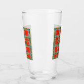 MAC BAIN TARTAN Pint Glass Glas (Links)