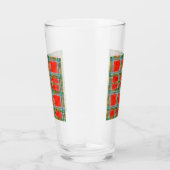 MAC BAIN TARTAN Pint Glass Glas (Rechts)