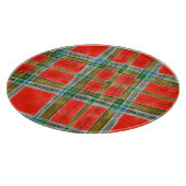 MAC BAIN TARTAN Snijplank Rond 30 cm (Hoek)