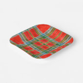 MAC BAIN TARTAN Square Paper Borden Papieren Bordje (Gebogen)